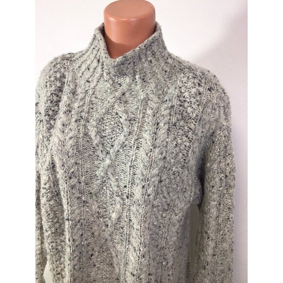 Express Vintage Wool Sweater Chunky Knit Womens Small - Picture 2 of 6